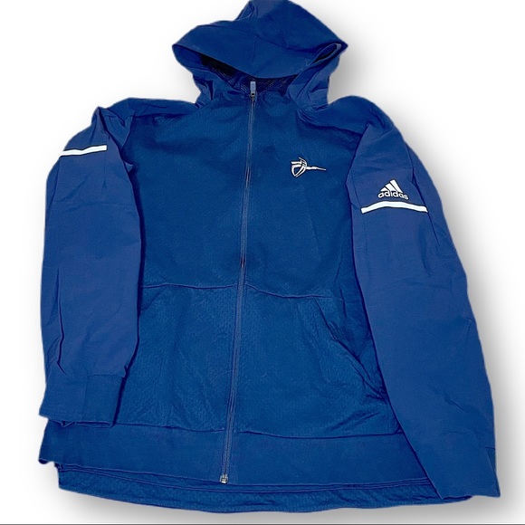 Adidas climalite hoodie zip up jacket XL - Picture 2 of 13